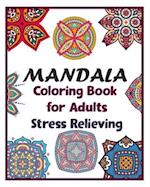Mandala coloring book for adults stress relieving