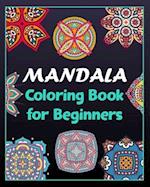 Mandala coloring book for beginners