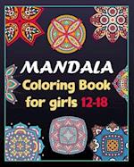 Mandala coloring book for girls 12-18