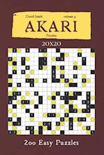 Akari Puzzles - 200 Easy Puzzles 20x20 vol.9