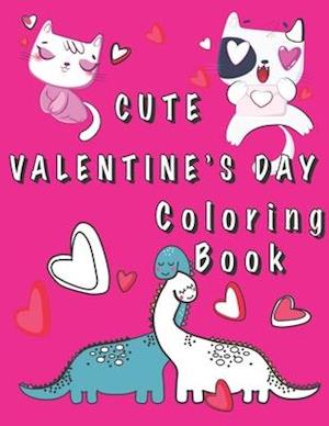 Cute Valentine's Day Coloring Book