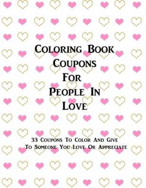 Coloring Book Coupons For People In Love