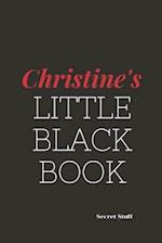 Christine's Little Black Book