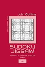 Sudoku Jigsaw - 120 Easy To Master Puzzles 12x12 - 4