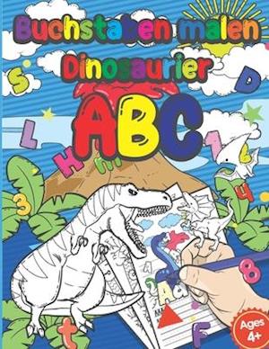 Buchstaben Malen Dinosaurier Abc
