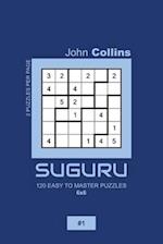 Suguru - 120 Easy To Master Puzzles 6x6 - 1