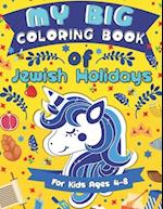 My Big Coloring Book of Jewish Holidays
