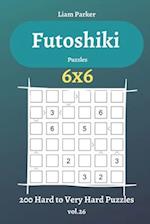 Futoshiki Puzzles - 200 Hard to Very Hard Puzzles 6x6 vol.26