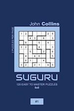 Suguru - 120 Easy To Master Puzzles 8x8 - 1