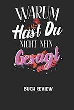 WARUM HAST DU NICHT NEIN GESAGT - Buch Review