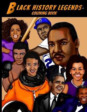 Black History Legends Coloring Book