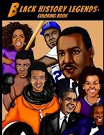 Black History Legends Coloring Book