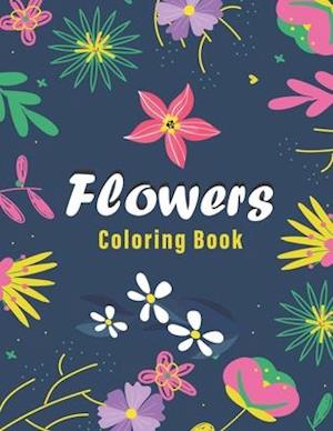 Flowers Coloring Book