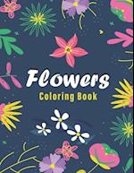 Flowers Coloring Book