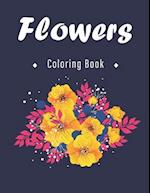 Flowers Coloring Book