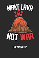 MAKE LAVA NOT WAR - Braindump