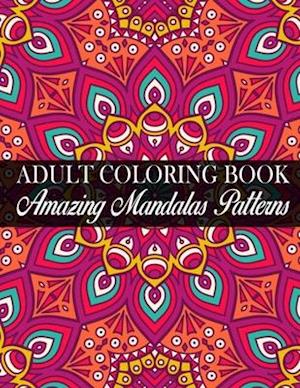 Adult Coloring Book Amazing Mandalas Patterns