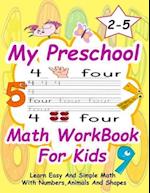 My Preschool Math WorkBook For Kids