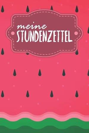 Stundenzettel