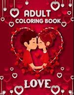 Love Adult Coloring Book