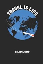 TRAVEL IS LIFE - Braindump