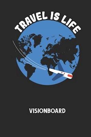 TRAVEL IS LIFE - Visionboard