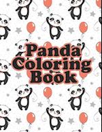 Panda Coloring Book: A Panda Coloring Book for panda lovers, Ages 2-4, 4-8 (49 pages 8.5" X 11") 