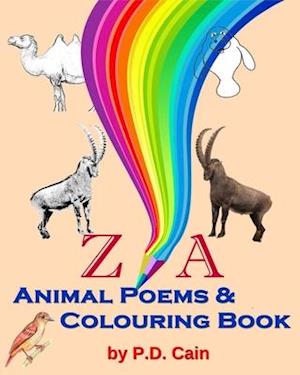 Z-A of Animal Poems & Colouring Book