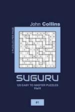 Suguru - 120 Easy To Master Puzzles 11x11 - 1