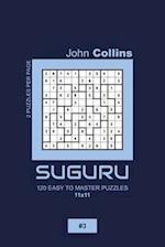 Suguru - 120 Easy To Master Puzzles 11x11 - 3