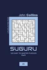 Suguru - 120 Easy To Master Puzzles 11x11 - 5