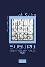 Suguru - 120 Easy To Master Puzzles 11x11 - 7