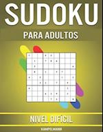 Sudoku Para Adultos Nivel Difícil