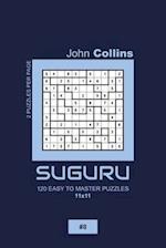 Suguru - 120 Easy To Master Puzzles 11x11 - 8