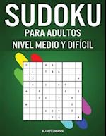 Sudoku Para Adultos Nivel Medio y Difícil