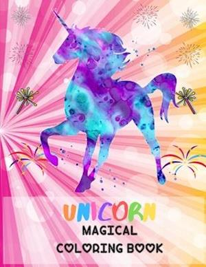 Unicorn Magical Coloring Book