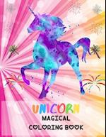 Unicorn Magical Coloring Book