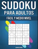 Sudoku Para Adultos Fácil y Medio Nivel
