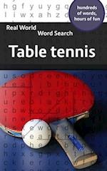 Real World Word Search: Table Tennis 