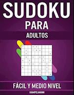 Sudoku Para Adultos Fácil y Medio Nivel