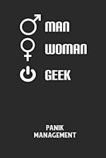 MAN WOMAN GEEK - Panik Management