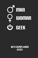 MAN WOMAN GEEK - Wochenplaner 2020