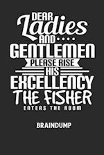 DEAR LADIES AND GENTLEMEN PLEASE RISE HIS EXCELLENCY THE FISHER ENTERS THE ROOM - Braindump