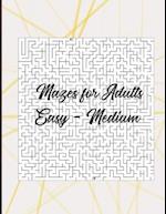 Mazes for adults