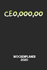 CEO, OOO, OO - Wochenplaner 2020