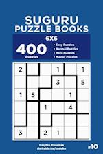 Suguru Puzzle Books - 400 Easy to Master Puzzles 6x6 (Volume 10)