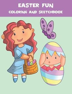 Easter Fun Coloring and Sketchbook