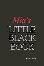 Mia's Little Black Book