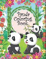 Panda Coloring Book: A Panda Coloring Book for panda lovers, Ages 2-4, 4-8 (49 pages 8.5" X 11") 