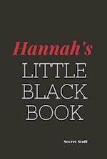 Hannah's Little Black Book